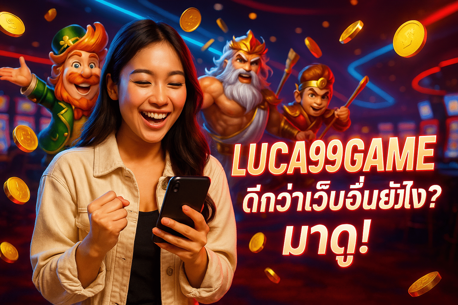 LUCA99GAME ดีกว่าเว็บอื่นยังไง? มาดู!