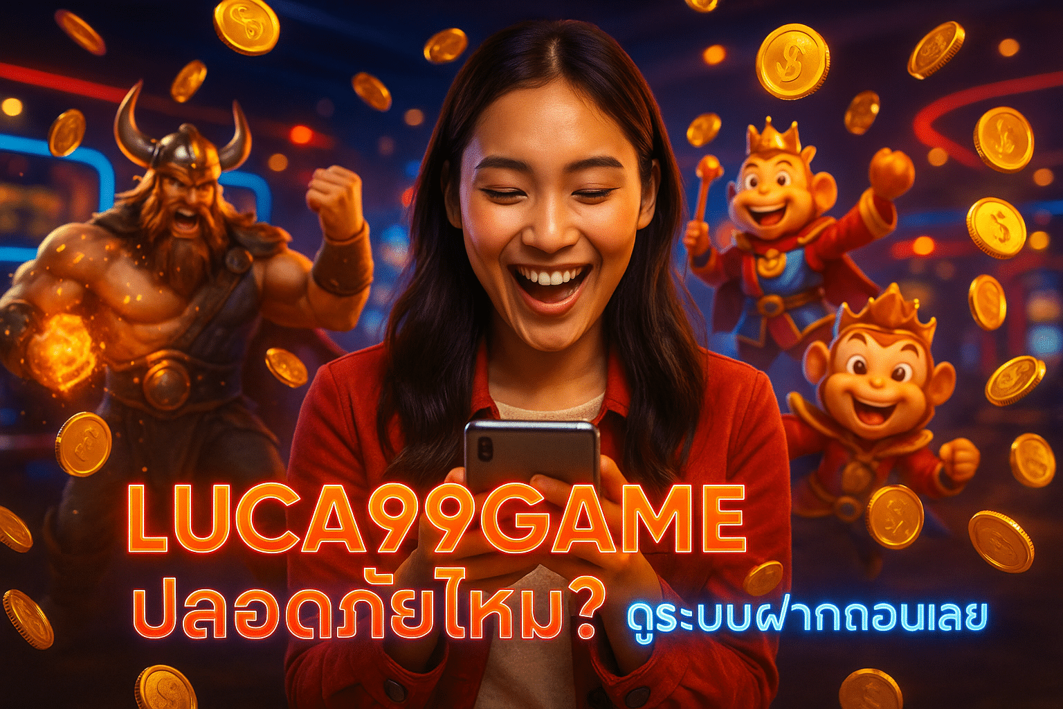 LUCA99GAME ปลอดภัยไหม ดูระบบฝากถอนเลย