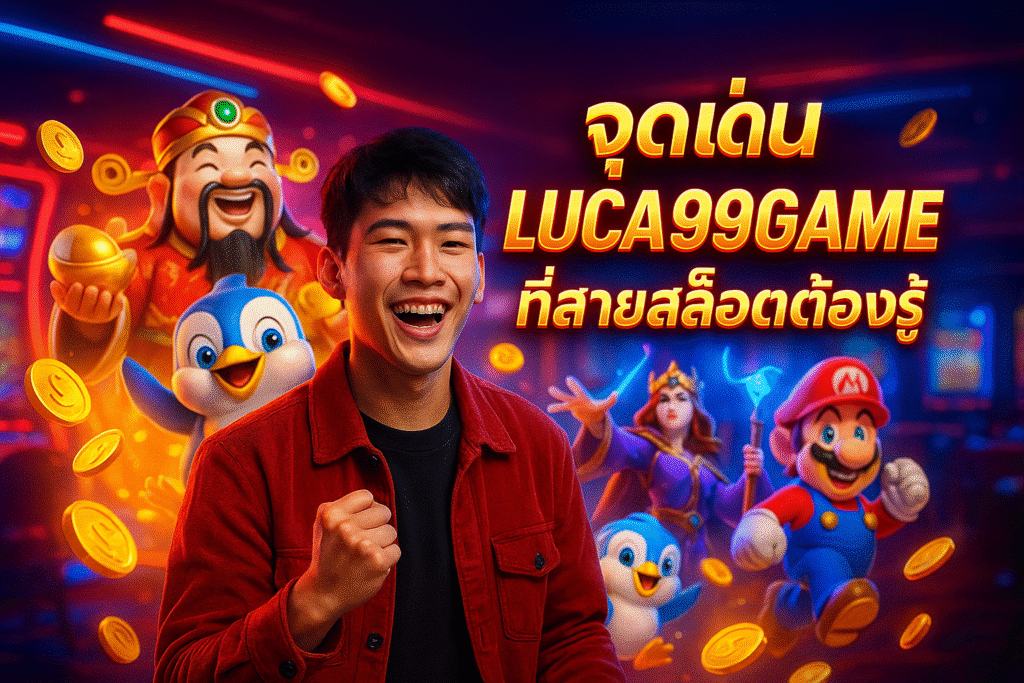 จุดเด่น LUCA99GAME ที่สายสล็อตต้องรู้