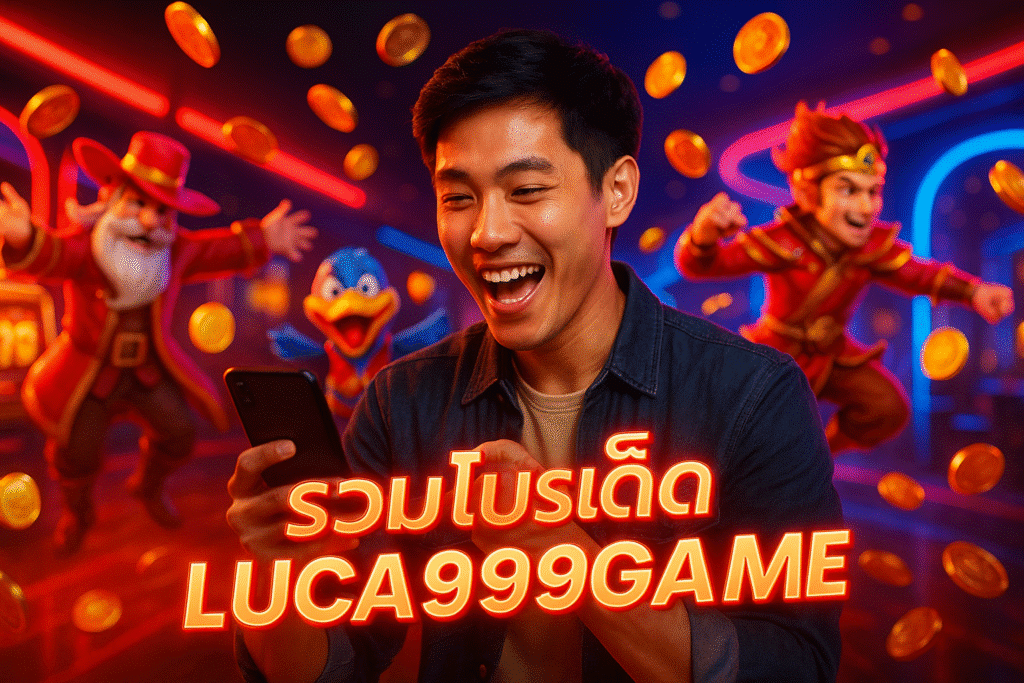รวมโปรเด็ด LUCA99GAME แจกจริงทุกวัน