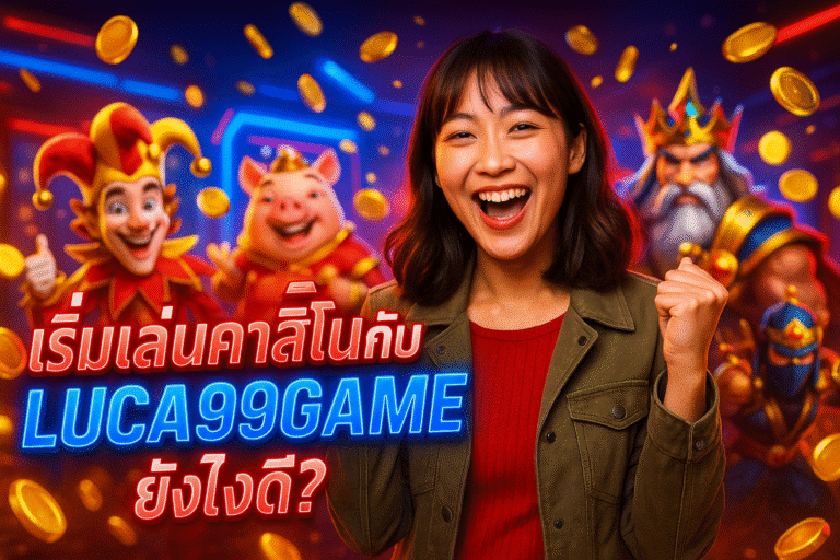 เริ่มเล่นคาสิโนกับ LUCA99GAME ยังไงดี