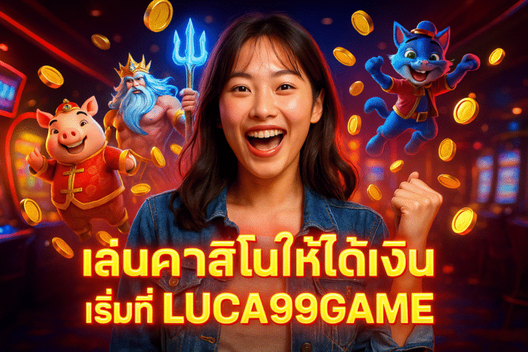 เล่นคาสิโนให้ได้เงิน เริ่มที่ LUCA99GAME