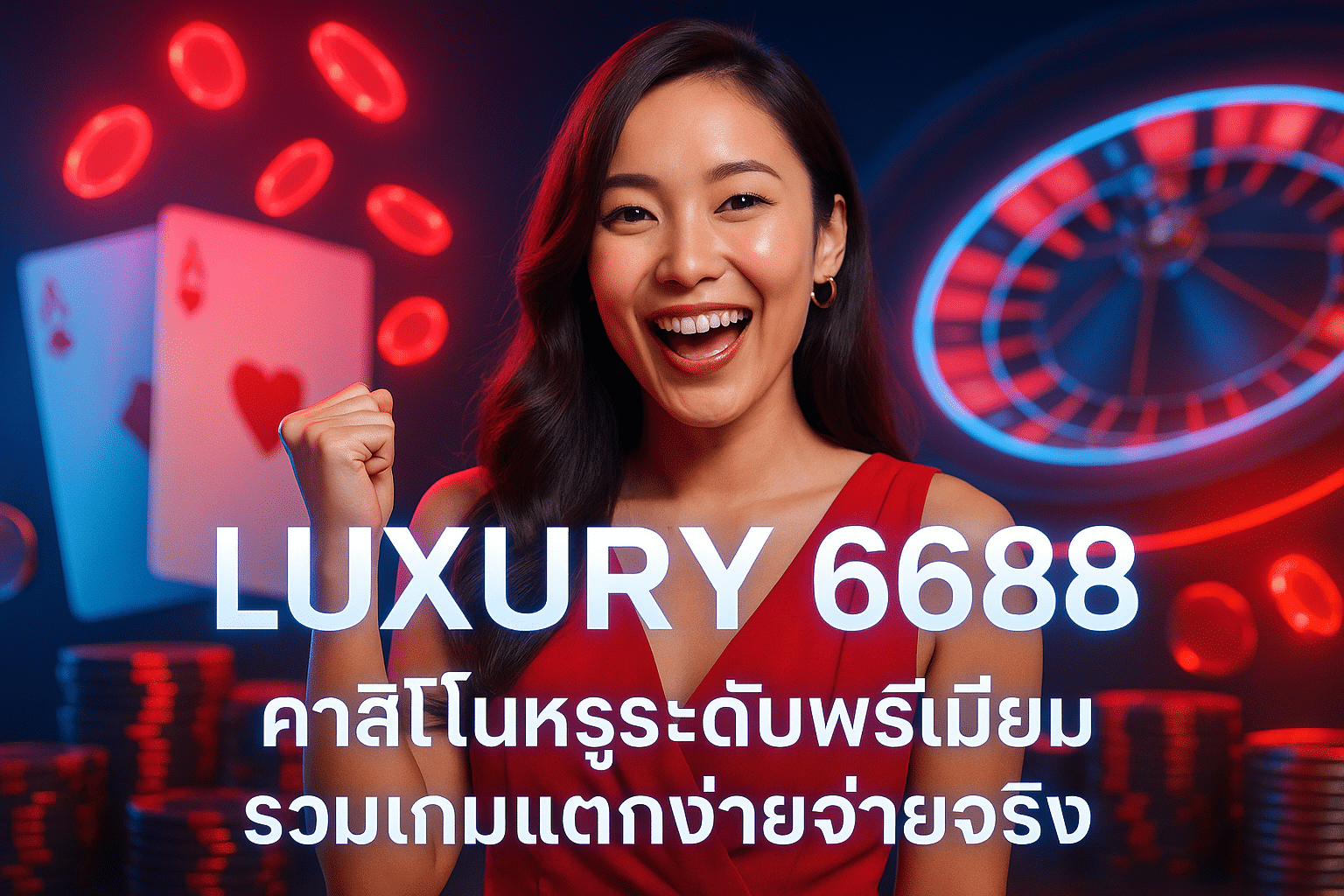 LUXURY 6688 คาสิโนหรูระดับพรีเมียม รวมเกมแตกง่ายจ่ายจริง