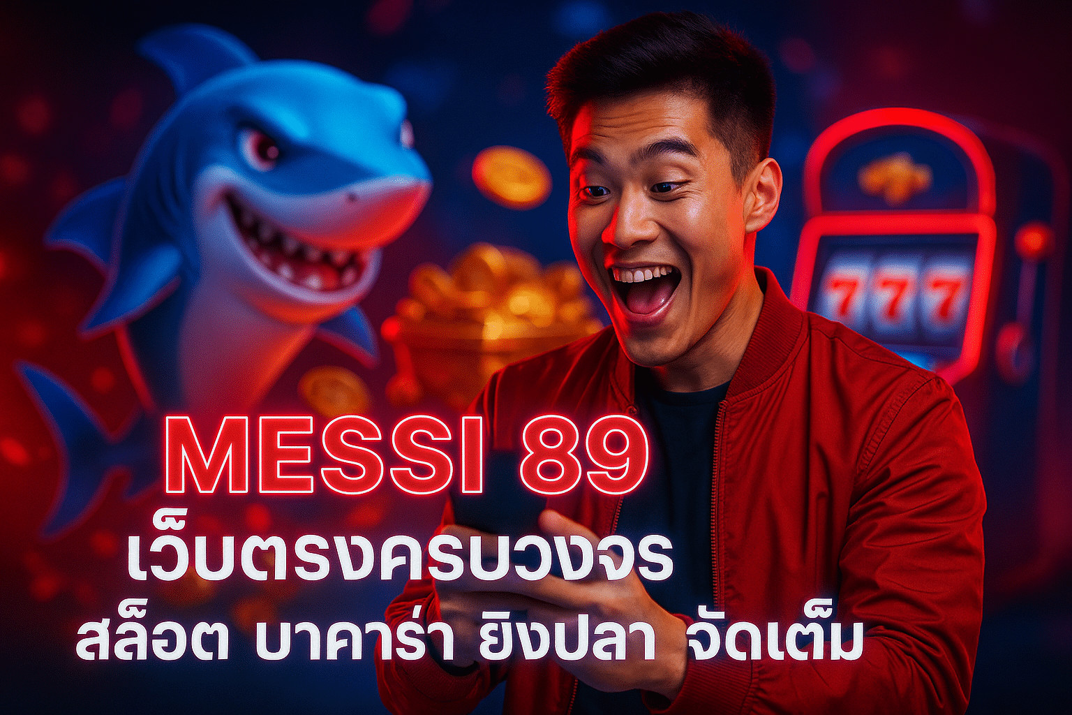 MESSI 89 เว็บตรงครบวงจร สล็อต บาคาร่า ยิงปลา จัดเต็ม